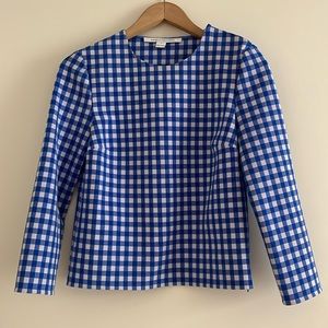 Checkered Diane von Furstenberg Top